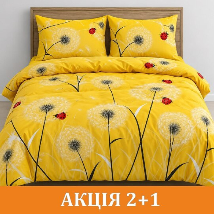 Комплект постельного белья "Кульбабы" Бязь