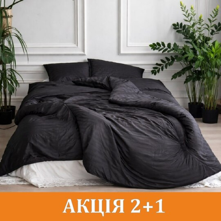 Комплект постельного белья "Рассвет" Страйп-сатин (микрофибра)